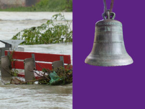 Andacht und Glockenläuten als Zeichen der Solidarität mit den Opfern der Hochwasserkatastrophe